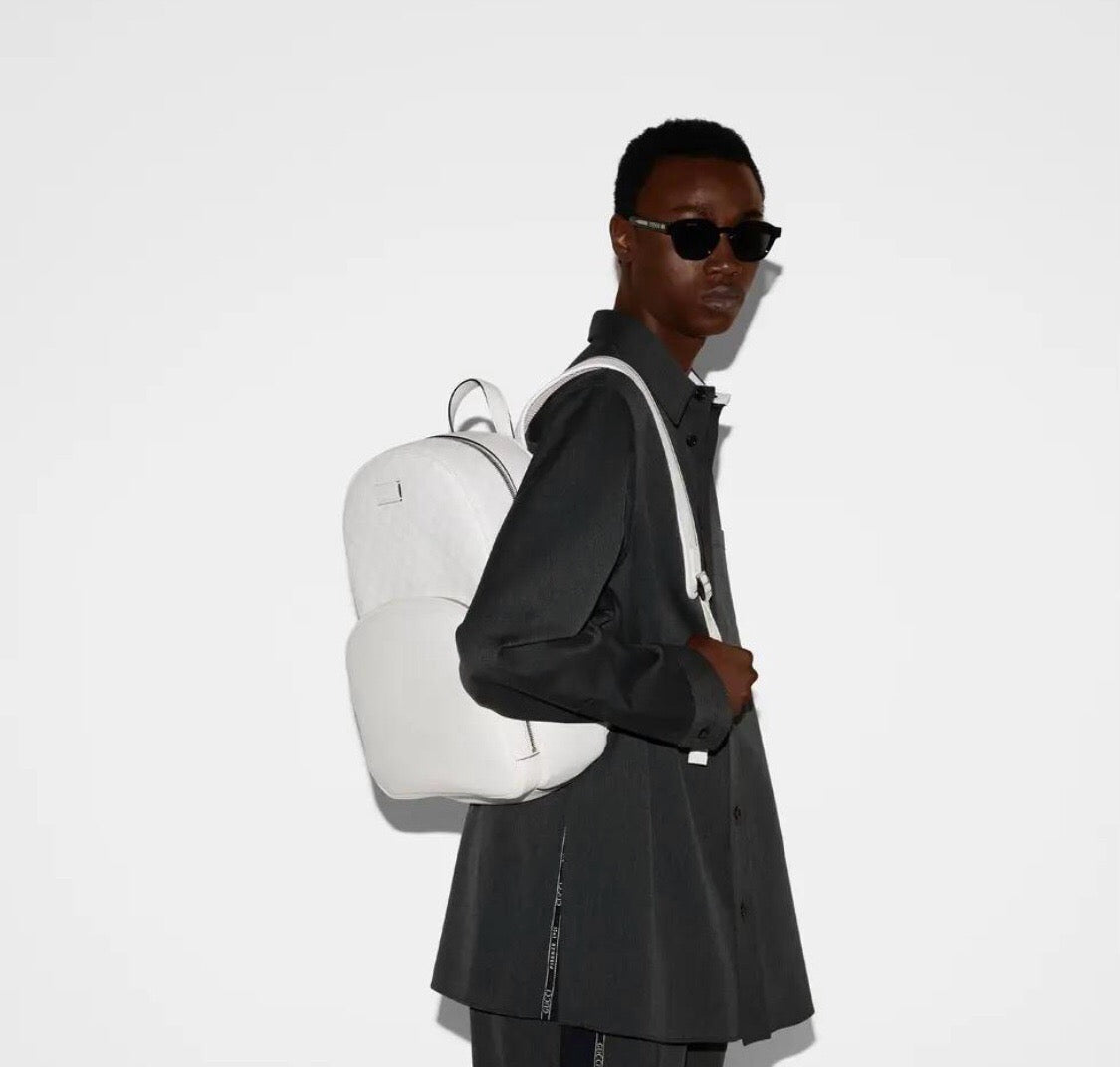 New Gucci Unisex Leather Backpack – Stylish & Versatile