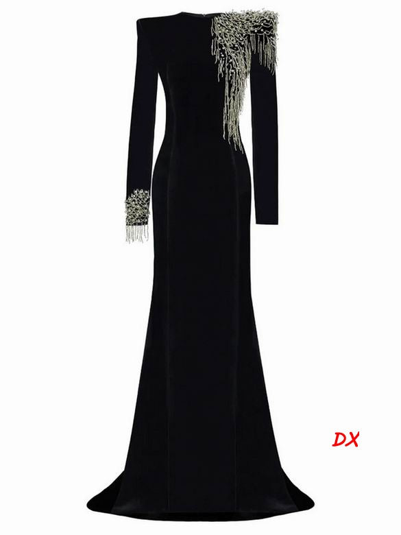 Unique Black Dress – Elegant & Sculpting Designer Fashion