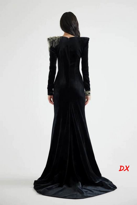 Unique Black Dress – Elegant & Sculpting Designer Fashion