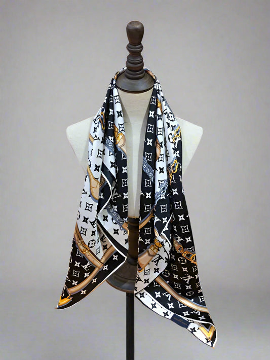 Unique Louis Vuitton Women’s Silk Scarf – Elegant Luxury Accessory