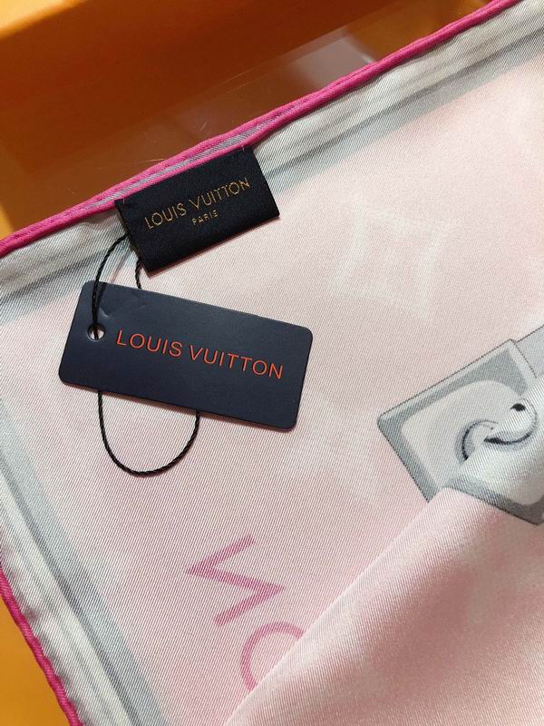 Creative Louis Vuitton Women’s Silk Scarf – Luxury Designer Accessory