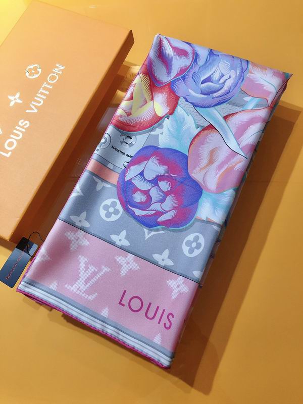 Creative Louis Vuitton Women’s Silk Scarf – Luxury Designer Accessory