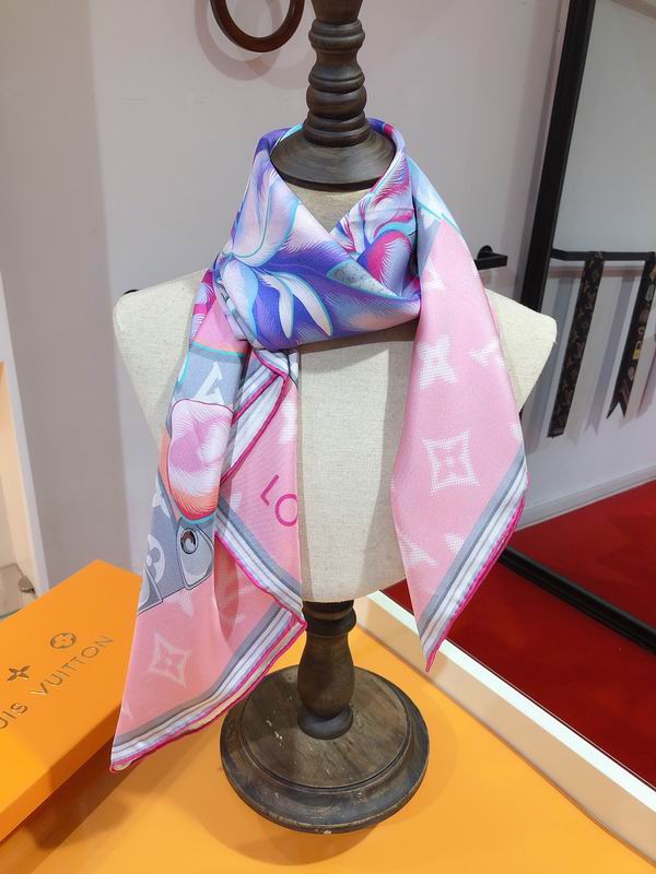 Creative Louis Vuitton Women’s Silk Scarf – Luxury Designer Accessory