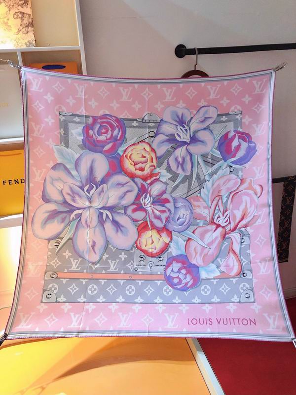 Creative Louis Vuitton Women’s Silk Scarf – Luxury Designer Accessory