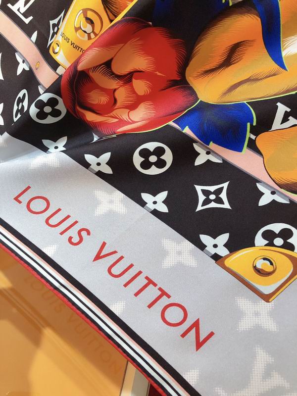 New Louis Vuitton Women’s Silk Scarf – Luxury Designer Accessory