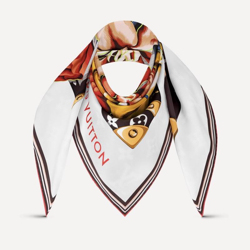 New Louis Vuitton Women’s Silk Scarf – Luxury Designer Accessory