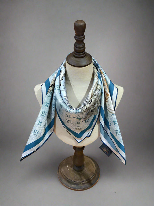 Amazing Louis Vuitton Women’s Silk Scarf – Luxury Designer Fashion