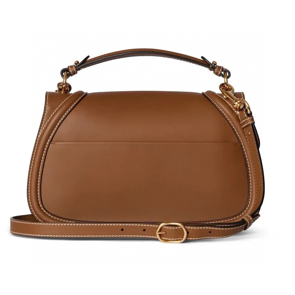 Elegant Gucci Women’s Leather Shoulder Bag – Timeless Luxury