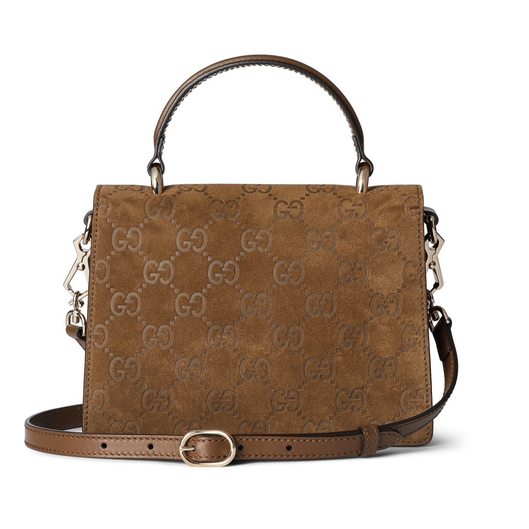 New Gucci Women’s Brown Leather Shoulder Bag - Luxury Meets Versatility