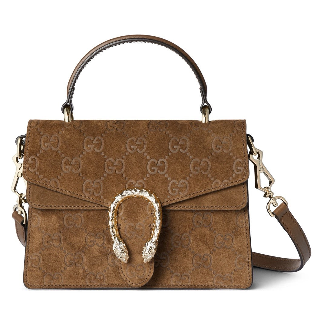 New Gucci Women’s Brown Leather Shoulder Bag - Luxury Meets Versatility