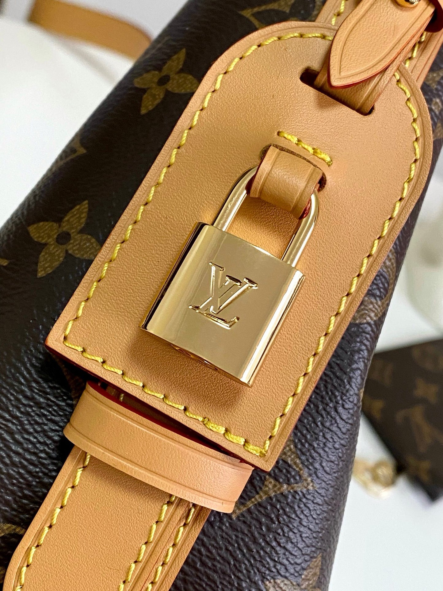 New Louis Vuitton Women’s Leather Shoulder Bag – Elegant & Compact